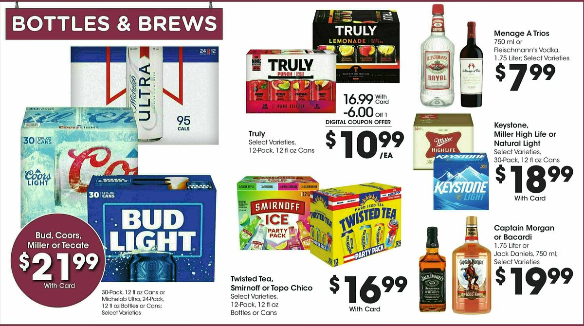 Fry's Food Weekly Ad from July 12