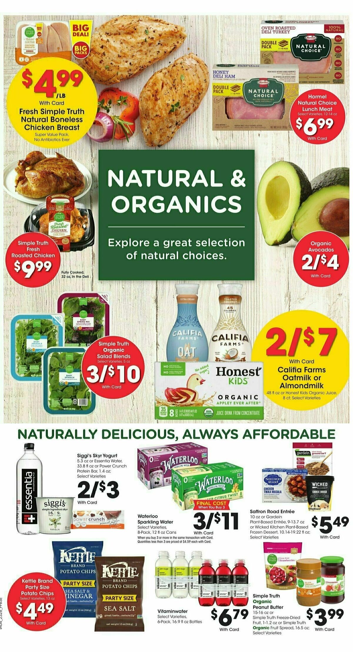 Fry's Food Weekly Ad from August 9