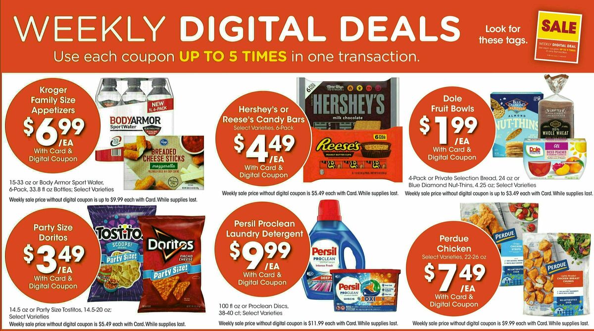 Fry's Food Weekly Ad from August 9