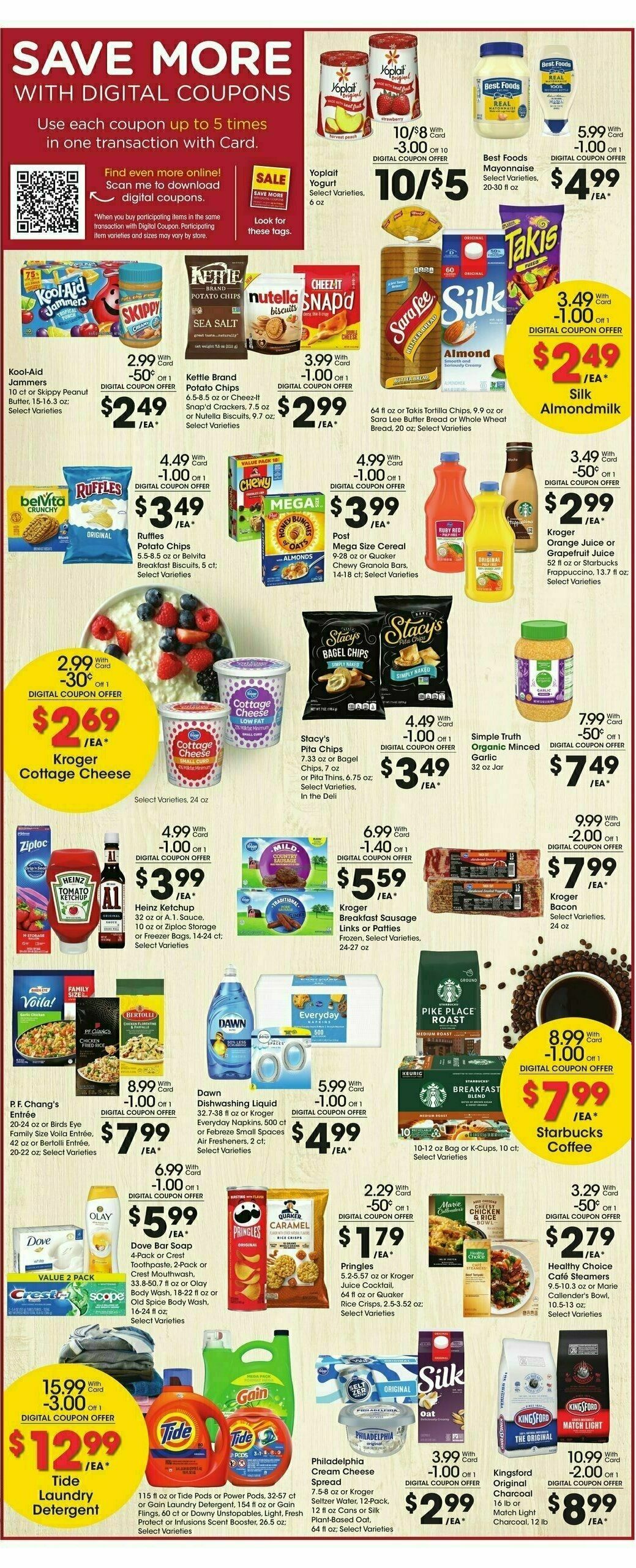 Fry's Food Weekly Ad from August 9