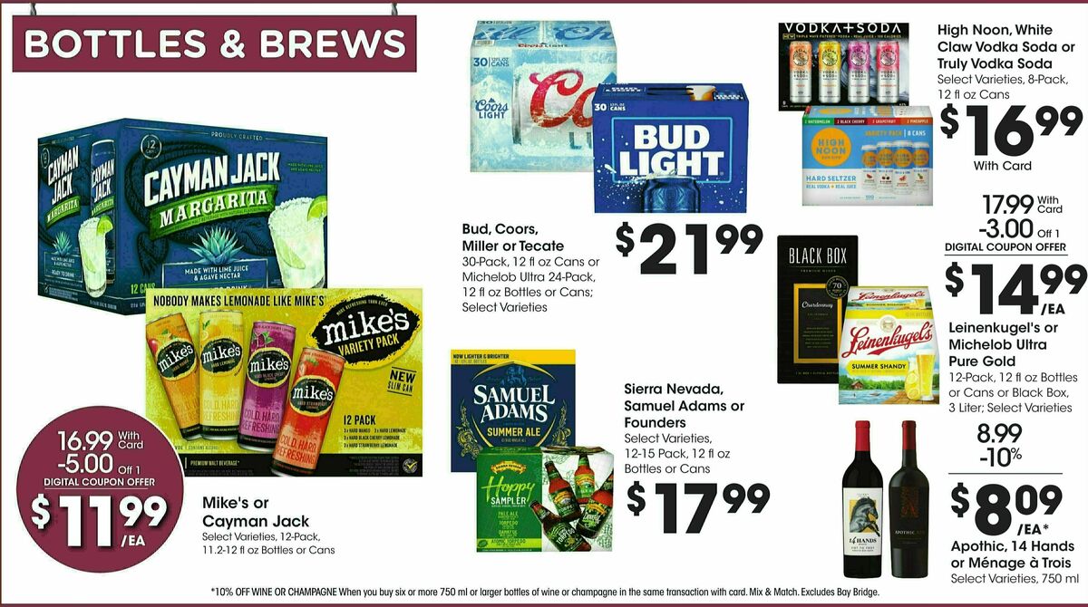 Fry's Food Weekly Ad from August 9