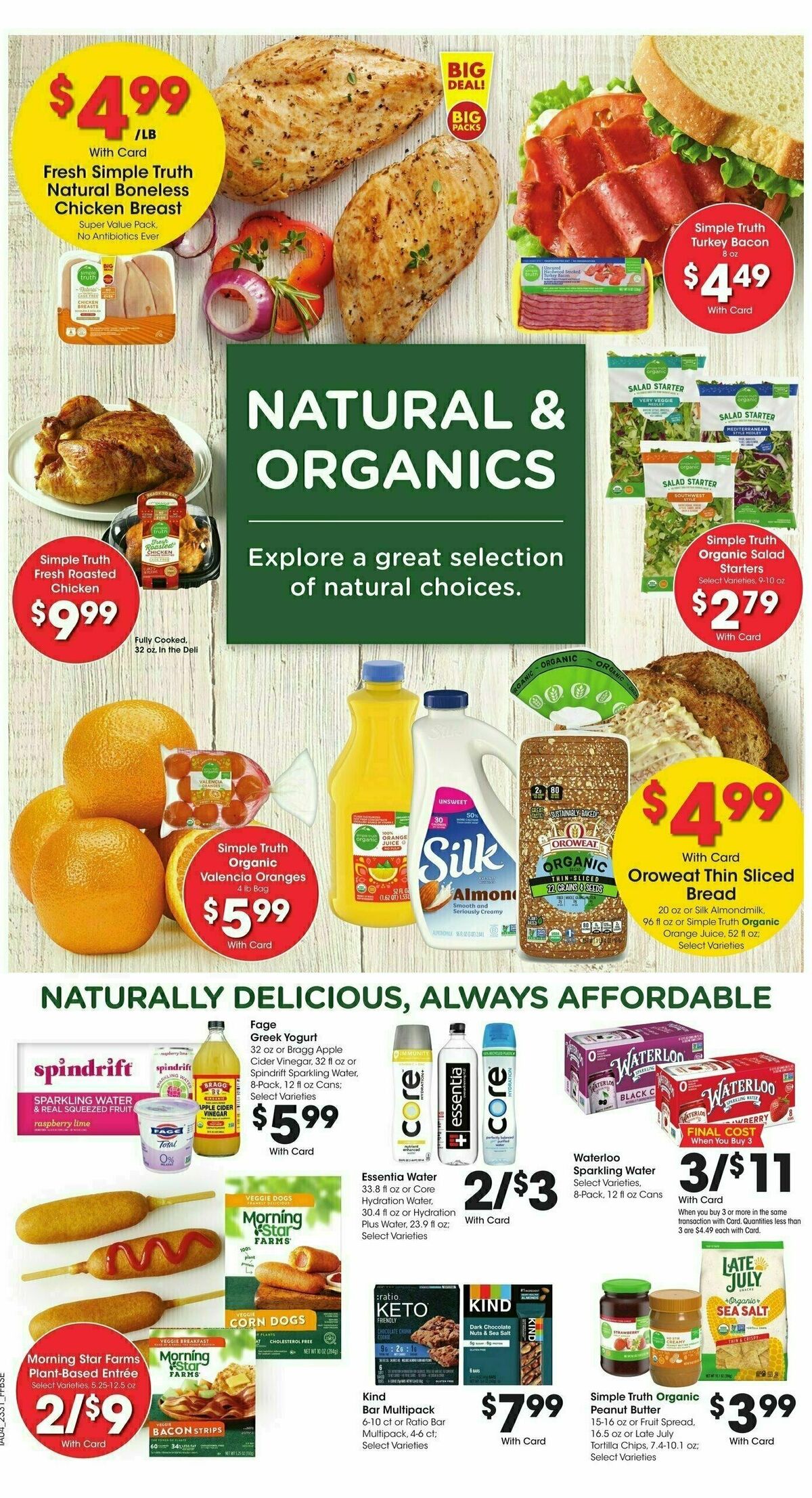 Fry's Food Weekly Ad from August 30