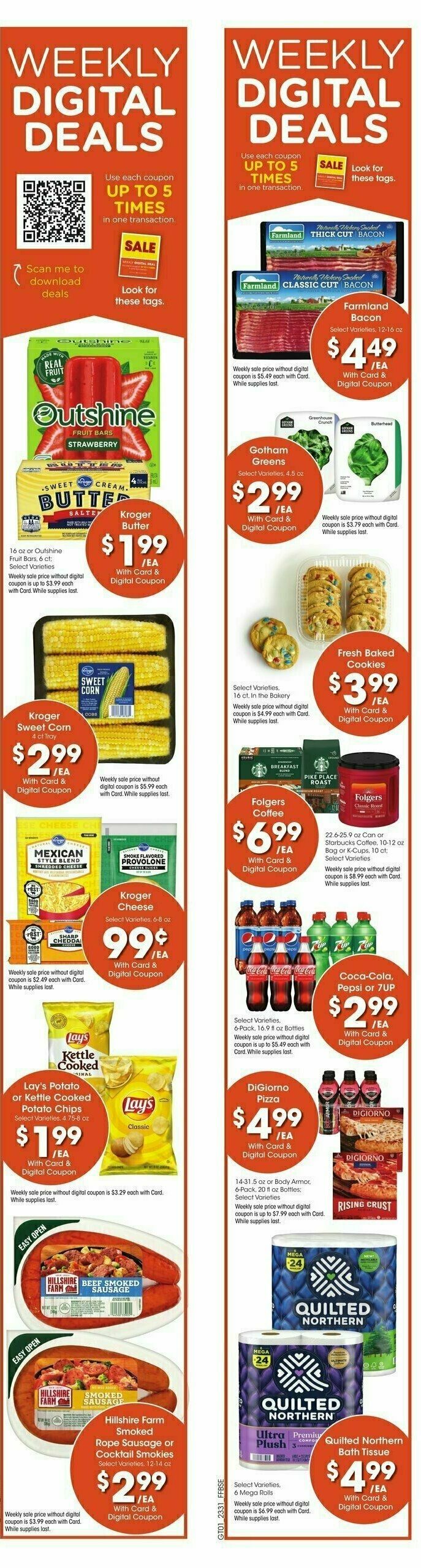 Fry's Food Weekly Ad from August 30