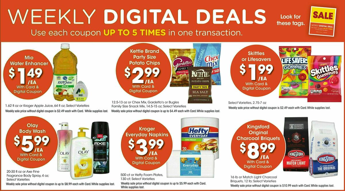 Fry's Food Weekly Ad from August 30