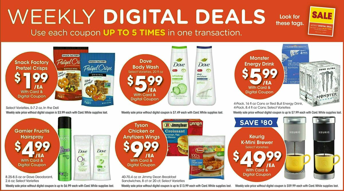 Fry's Food Weekly Ad from September 6
