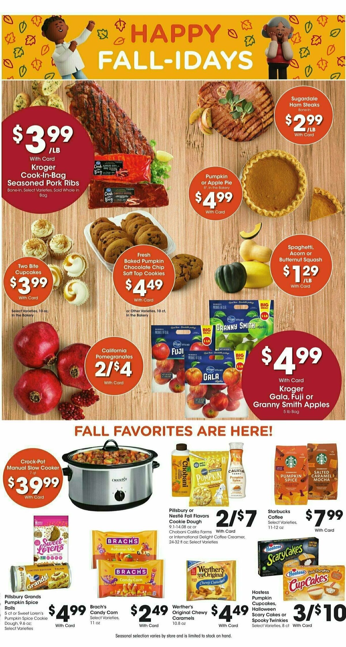 Fry's Food Weekly Ad from September 20