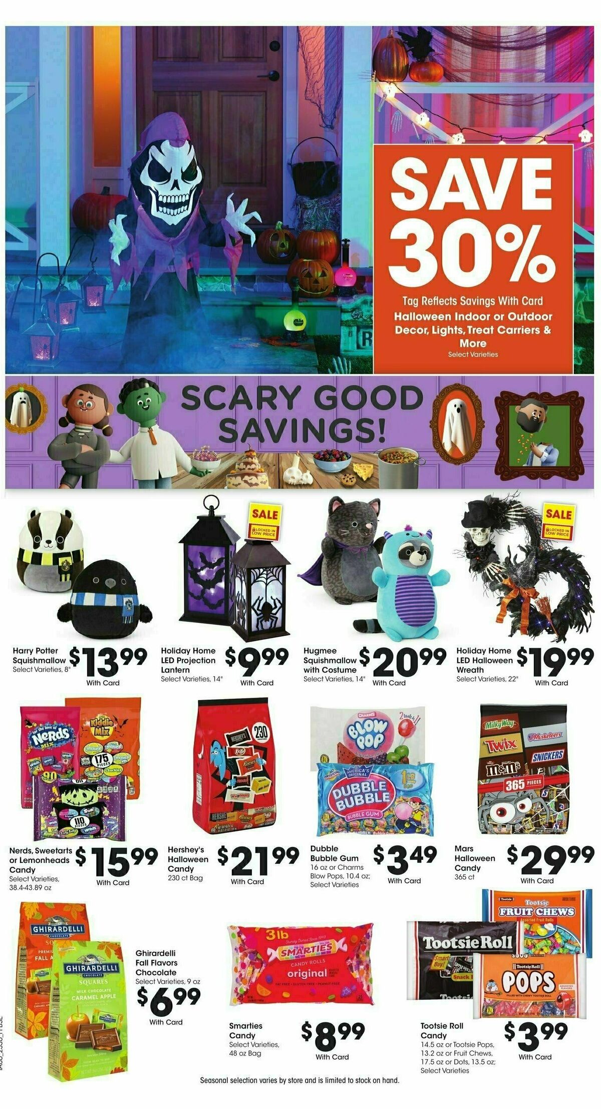 Fry's Food Weekly Ad from October 4