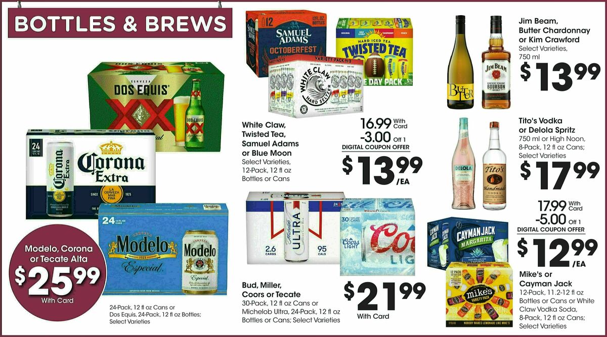 Fry's Food Weekly Ad from October 4