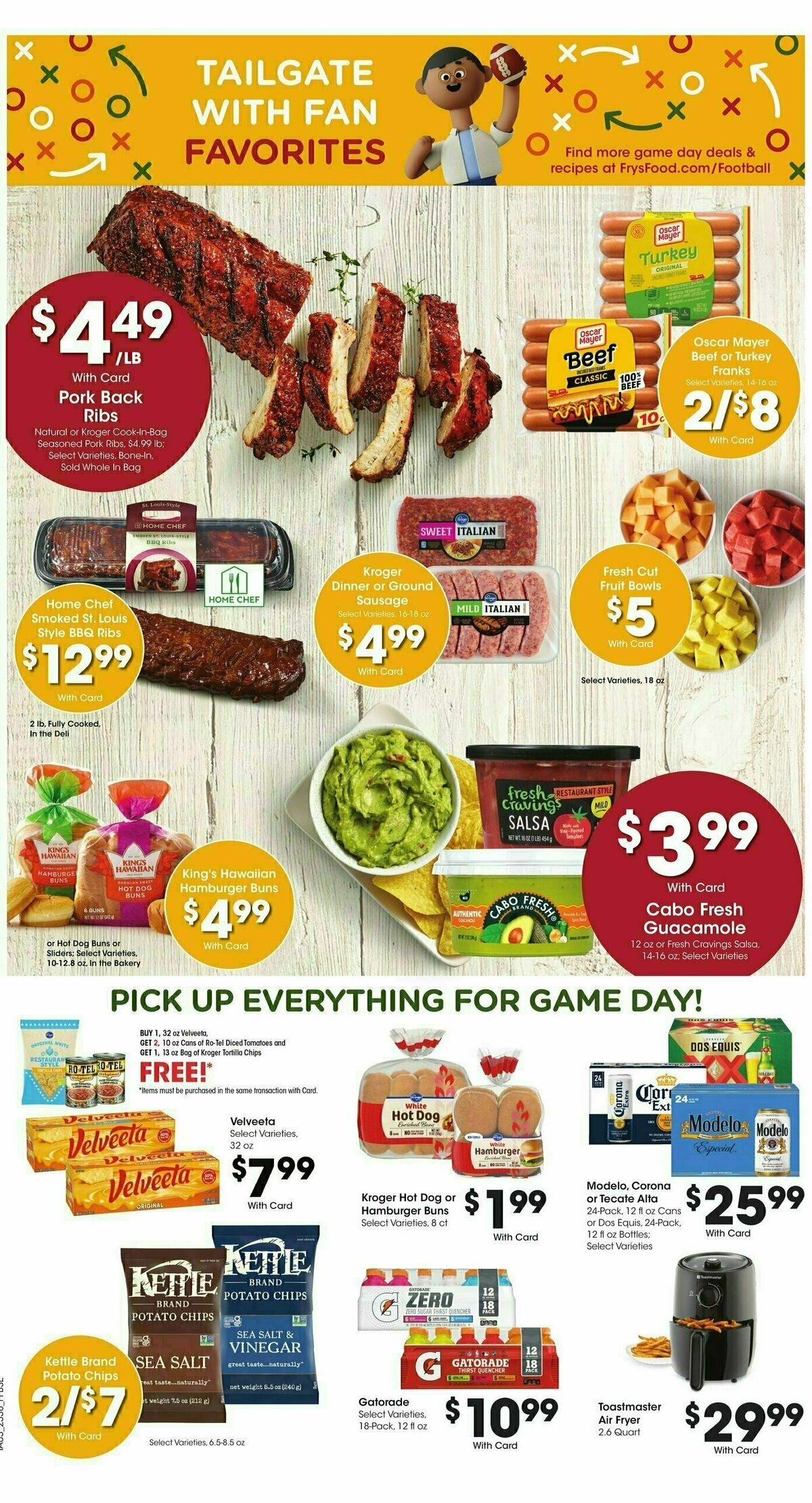 Fry's Food Weekly Ad from October 18