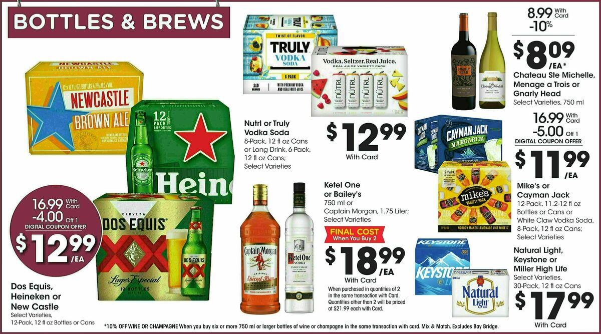 Fry's Food Weekly Ad from October 18