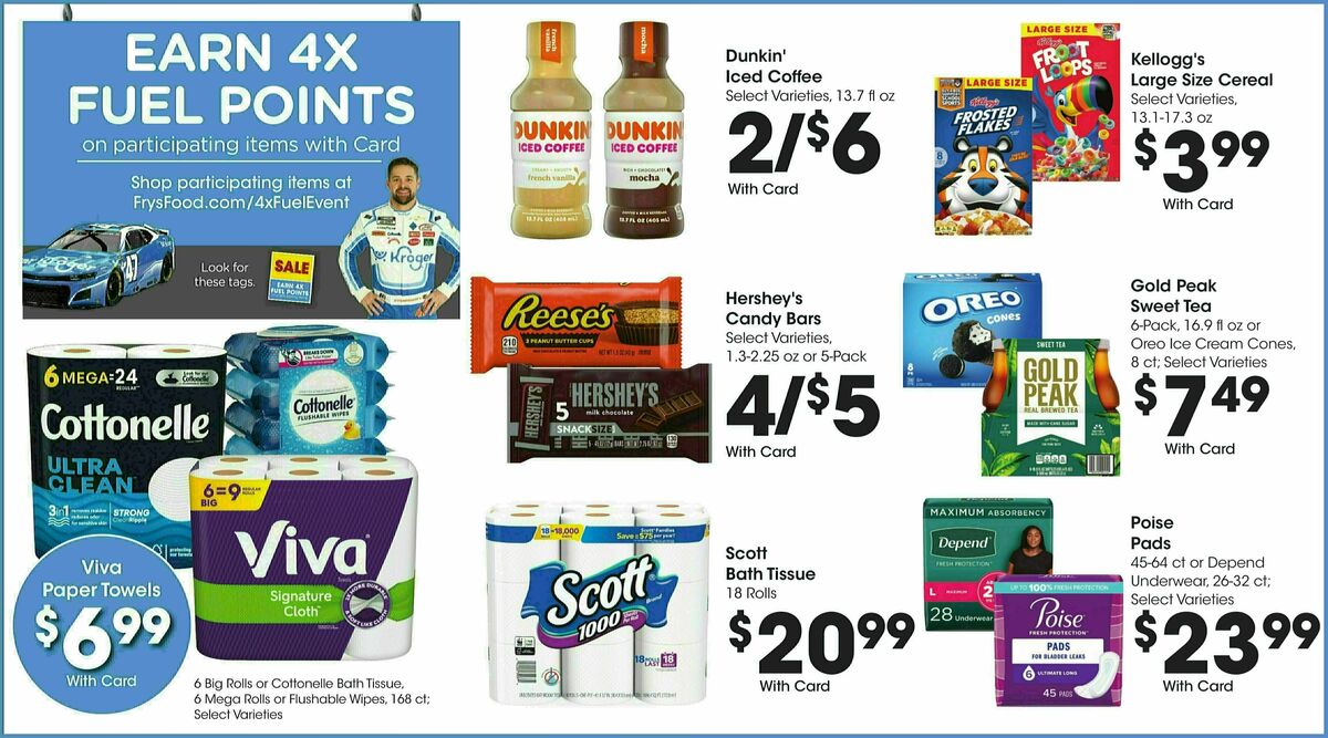 Fry's Food Weekly Ad from October 25