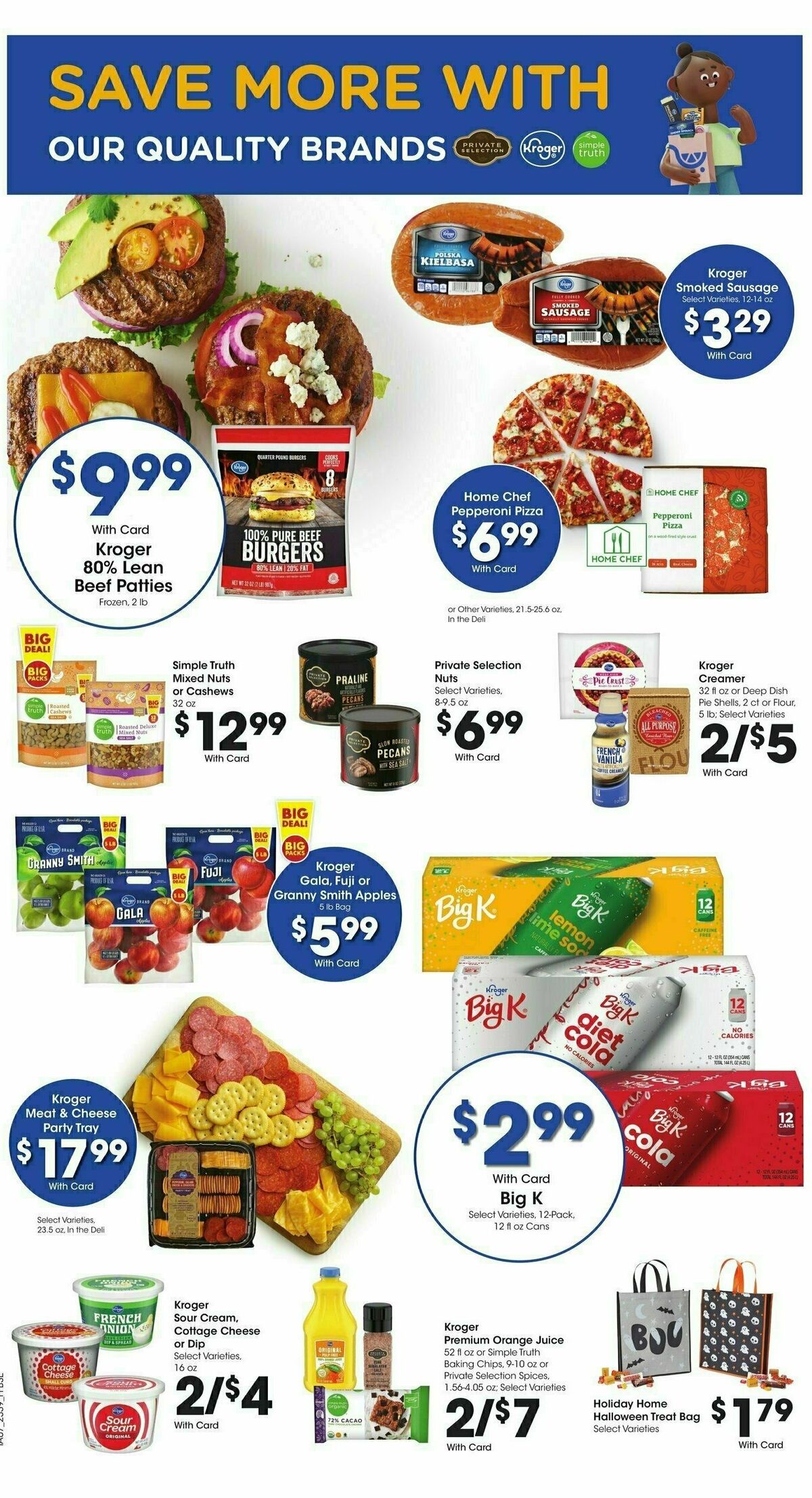 Fry's Food Weekly Ad from October 25