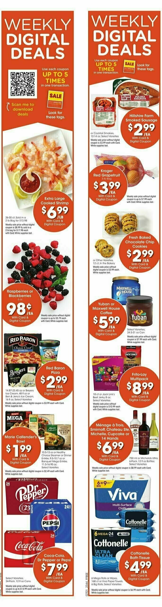 Fry's Food Weekly Ad from November 29