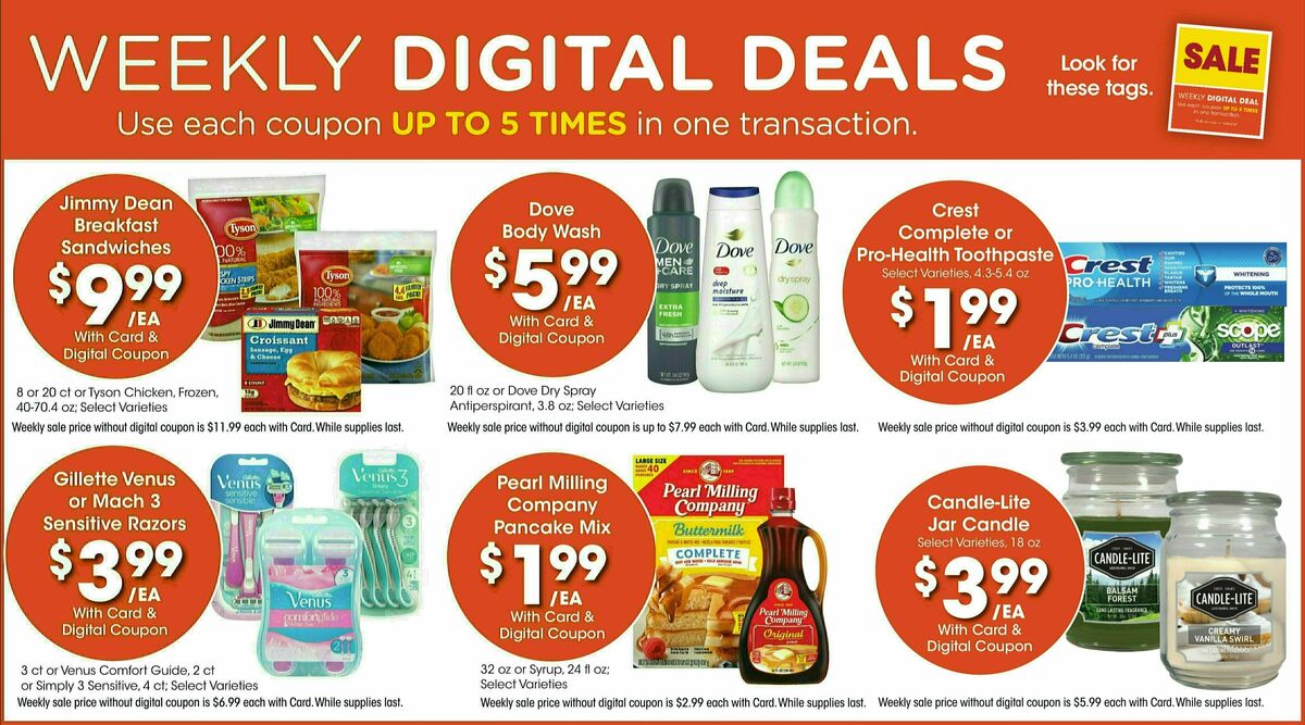 Fry's Food Weekly Ad from December 20