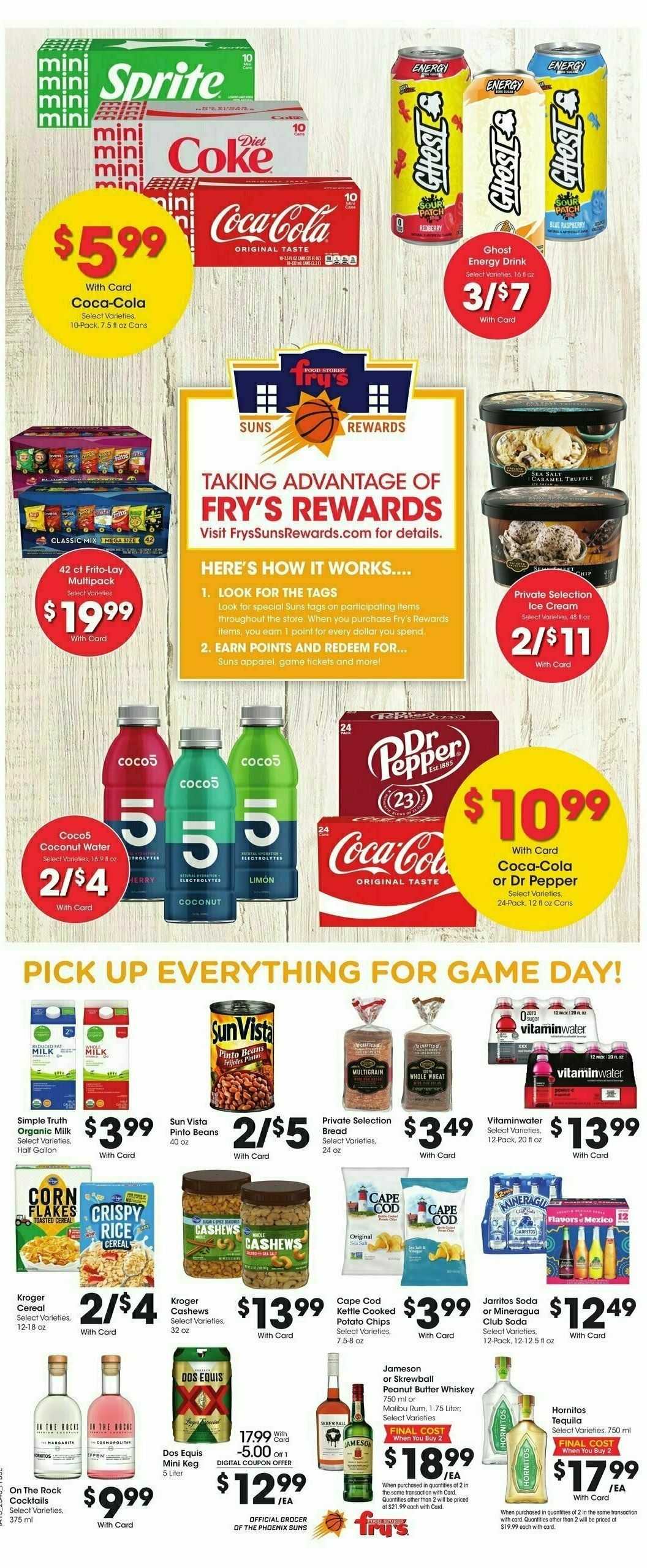 Fry's Food Weekly Ad from December 27