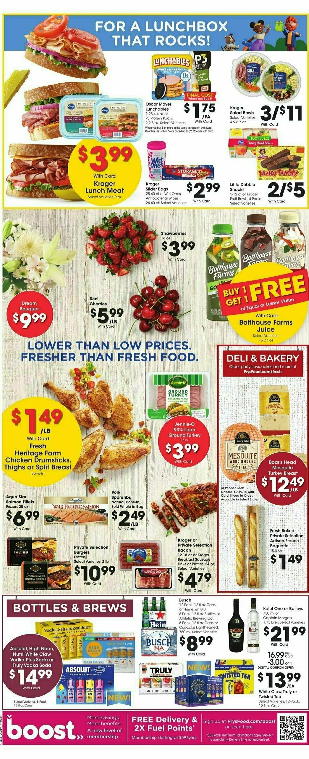 Fry's Food Weekly Ad from January 3