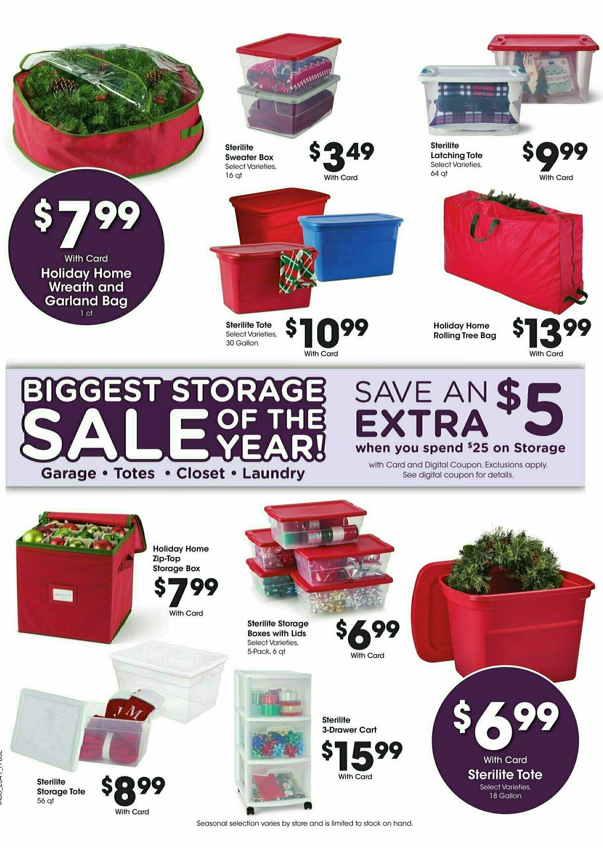 Fry's Food Weekly Ad from January 3