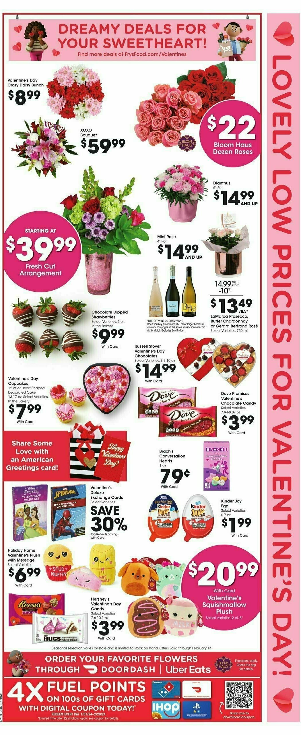 Fry's Food Weekly Ad from February 7