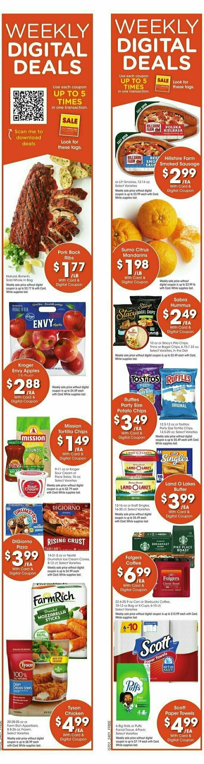 Fry's Food Weekly Ad from February 7