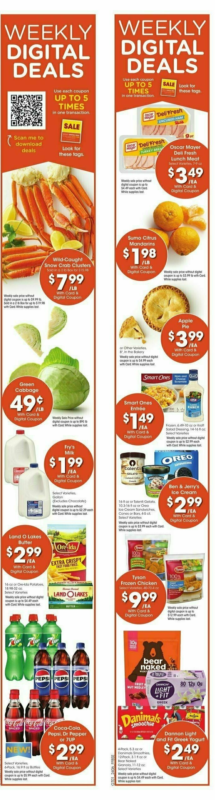 Fry's Food Weekly Ad from March 13