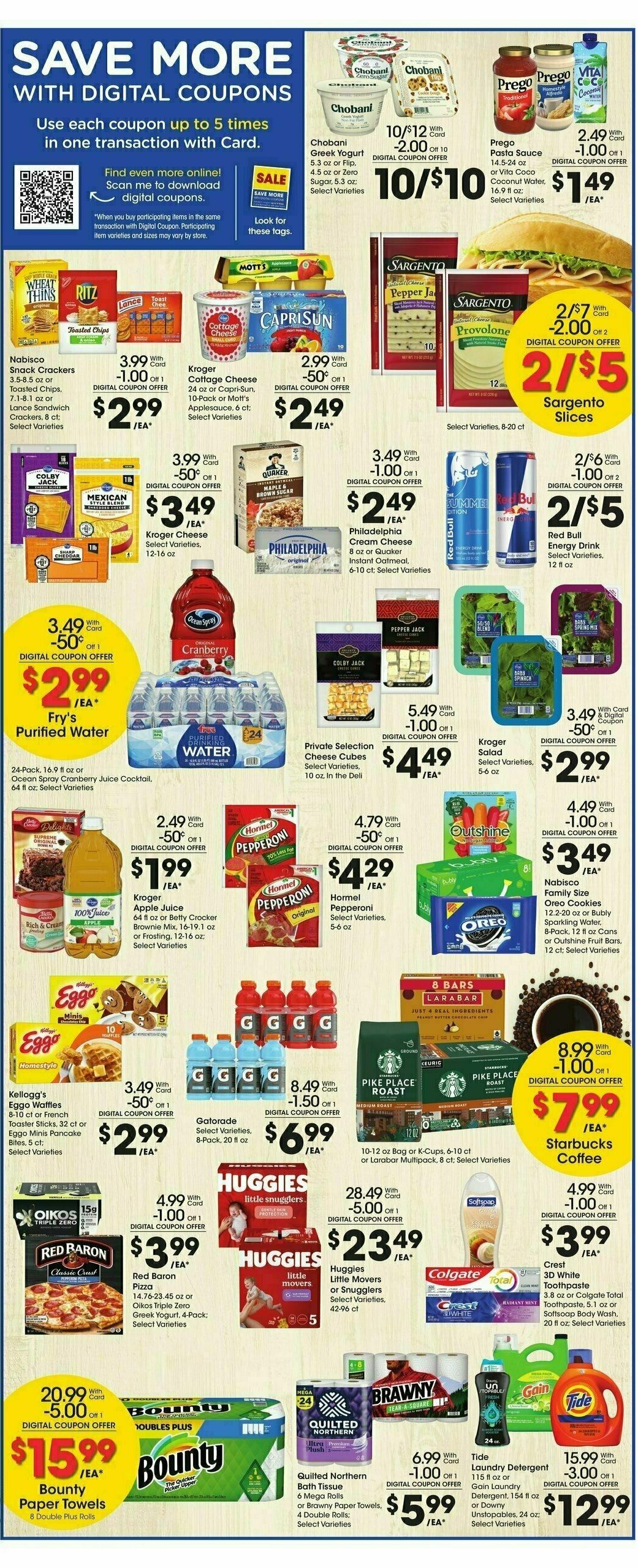 Fry's Food Weekly Ad from March 13