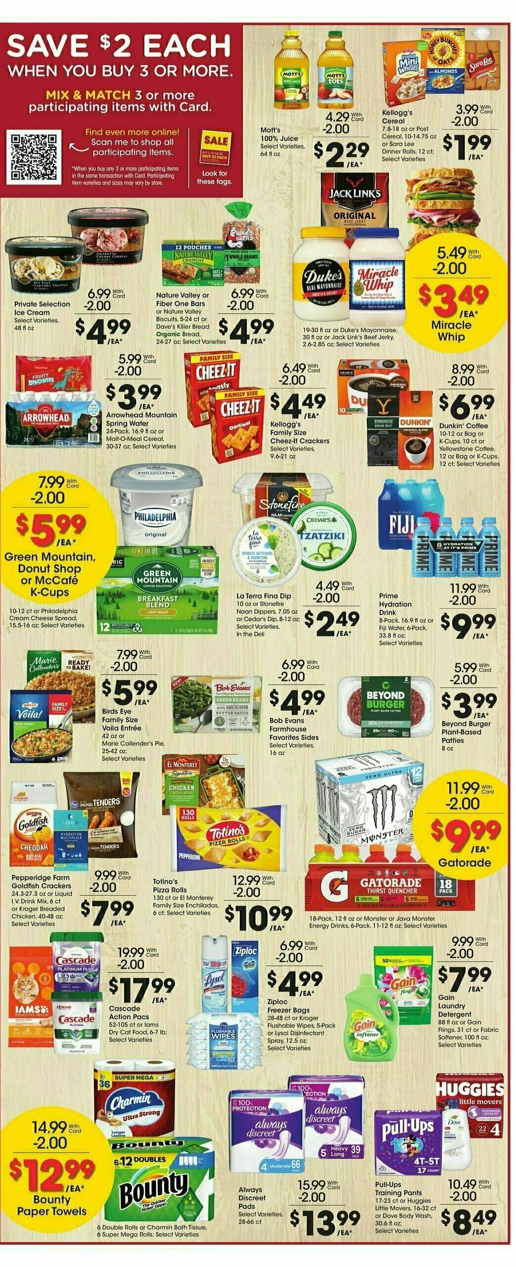Fry's Food Weekly Ad from April 3