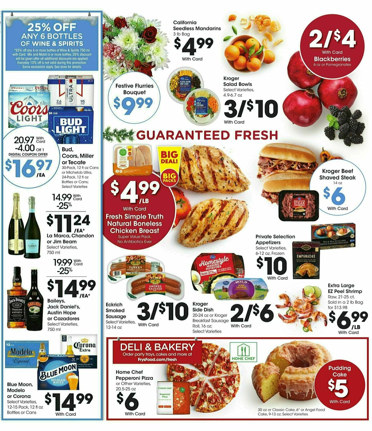 Fry's Food Weekly Ad from December 11