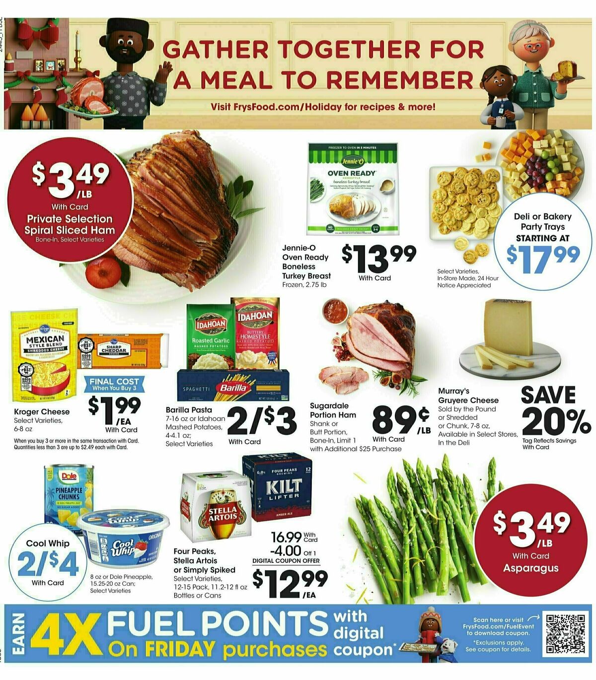 Fry's Food Weekly Ad from December 11