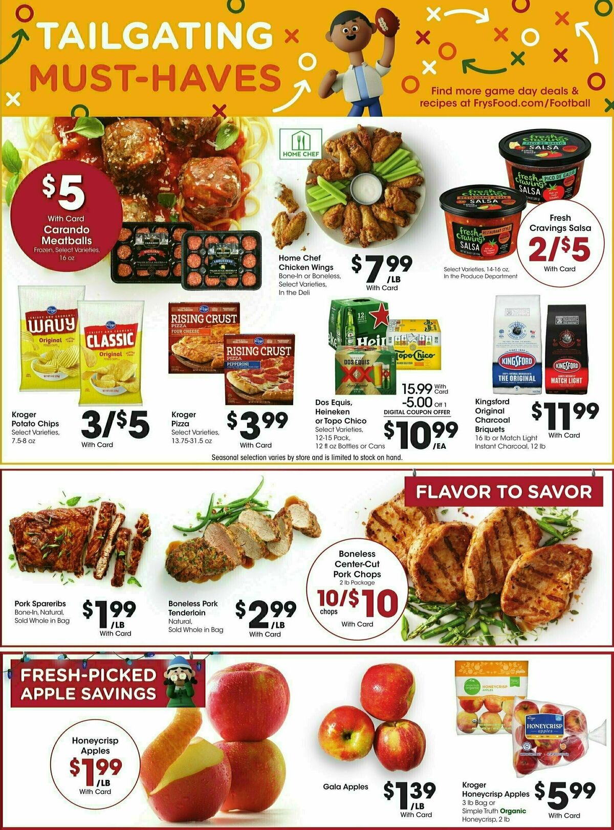 Fry's Food Weekly Ad from December 11