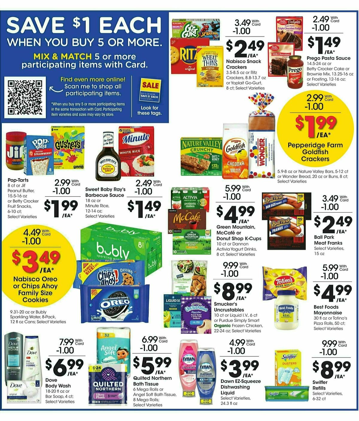 Fry's Food Weekly Ad from January 2