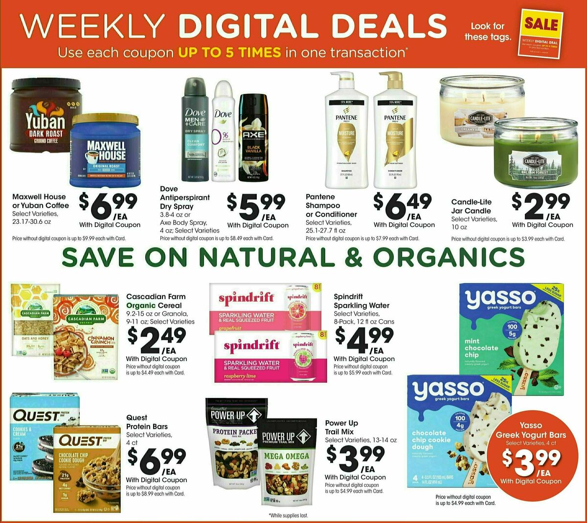 Fry's Food Weekly Ad from January 15