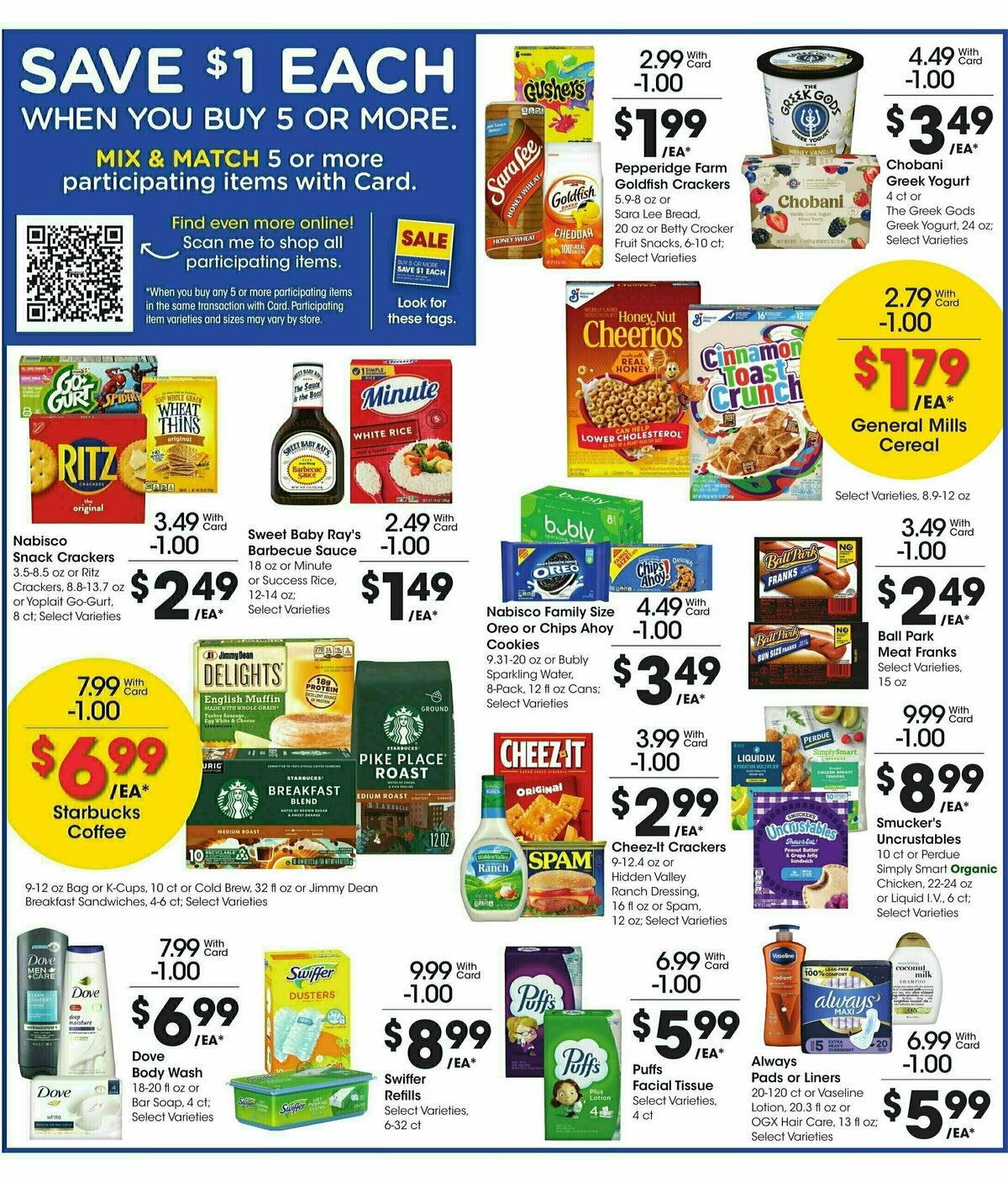 Fry's Food Weekly Ad from January 15