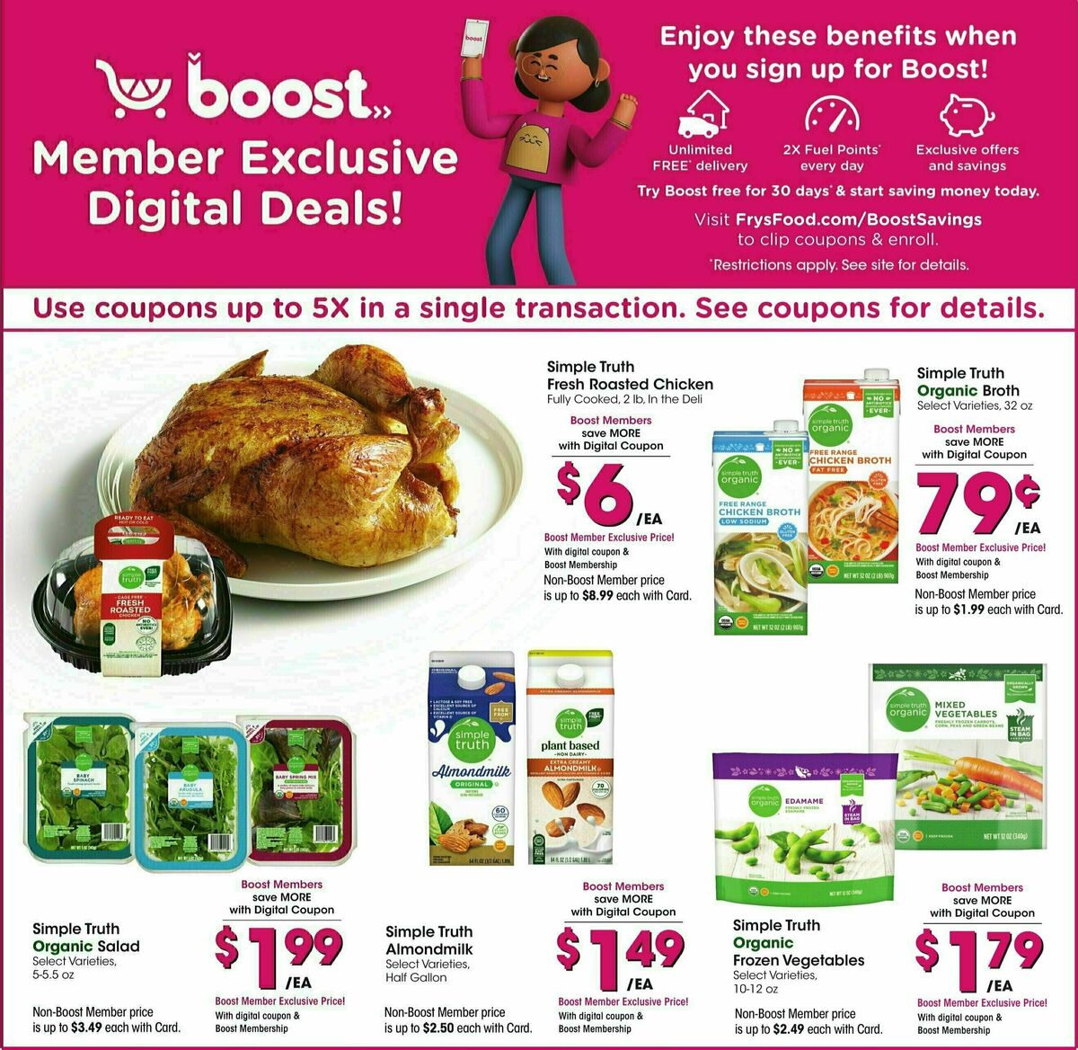 Fry's Food Weekly Ad from January 15