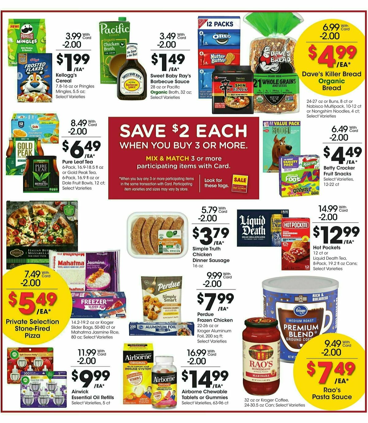 Fry's Food Weekly Ad from January 22