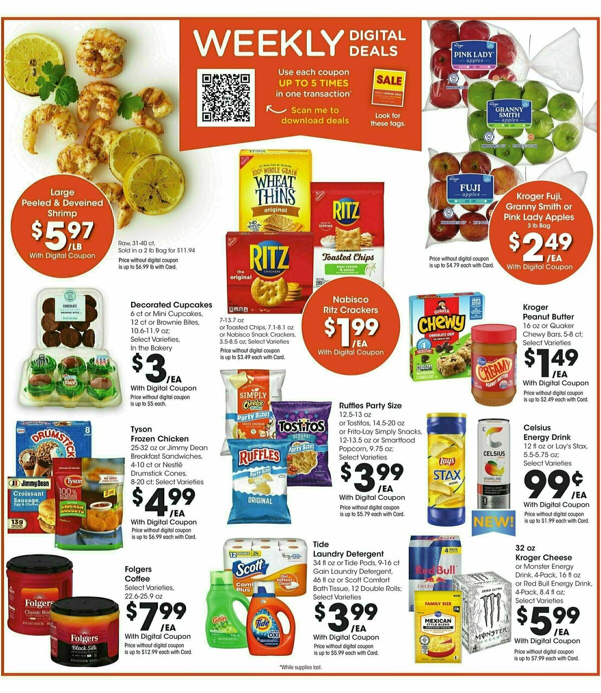 Fry's Food Weekly Ad from January 29