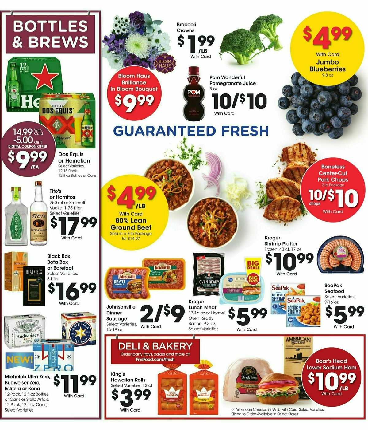 Fry's Food Weekly Ad from February 5