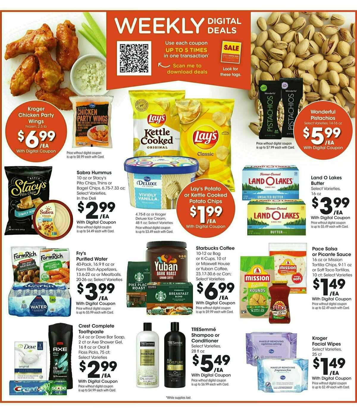 Fry's Food Weekly Ad from February 5