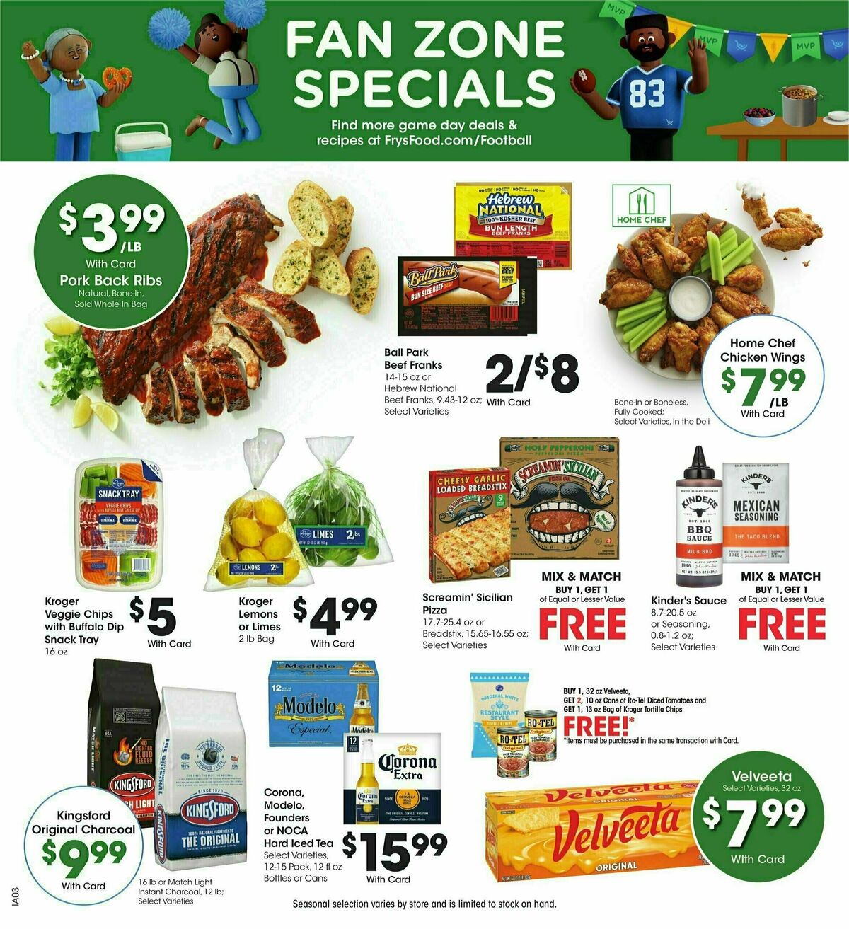 Fry's Food Weekly Ad from February 5