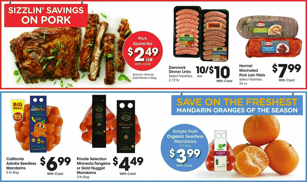 Fry's Food Weekly Ad from February 12