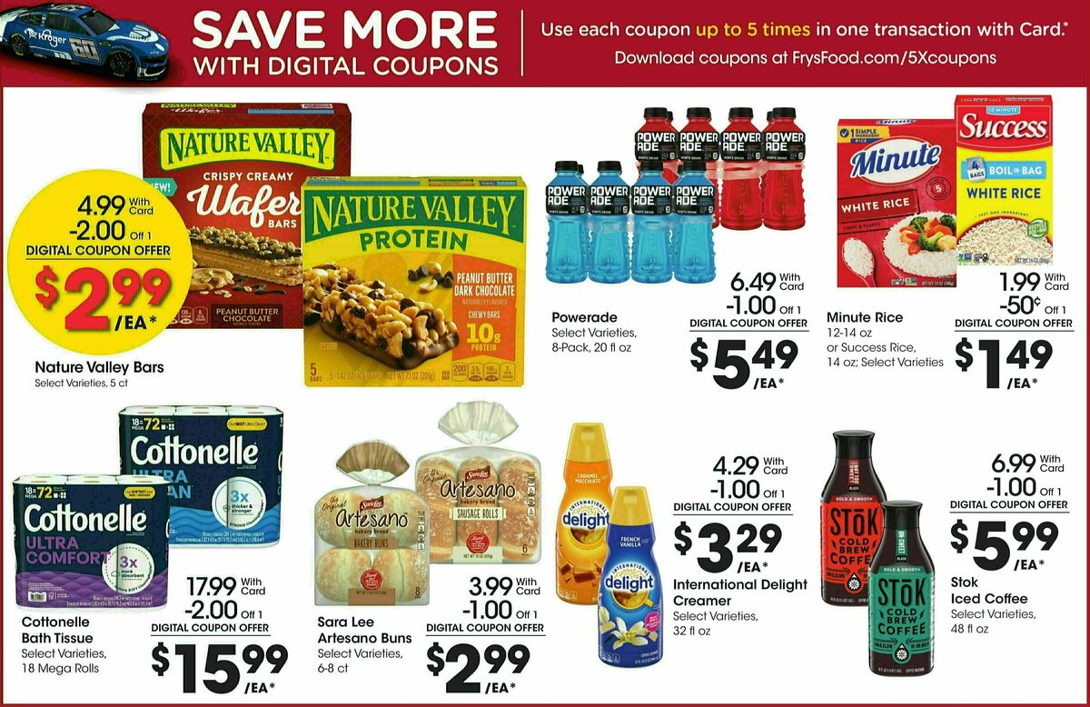 Fry's Food Weekly Ad from February 12