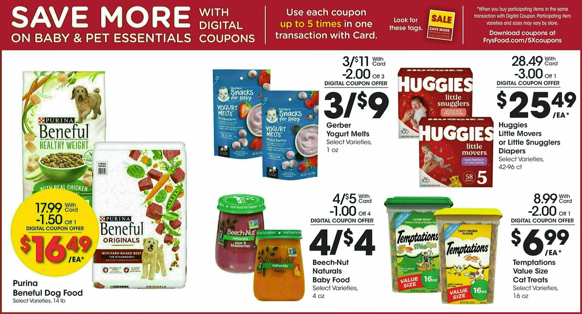Fry's Food Weekly Ad from February 19