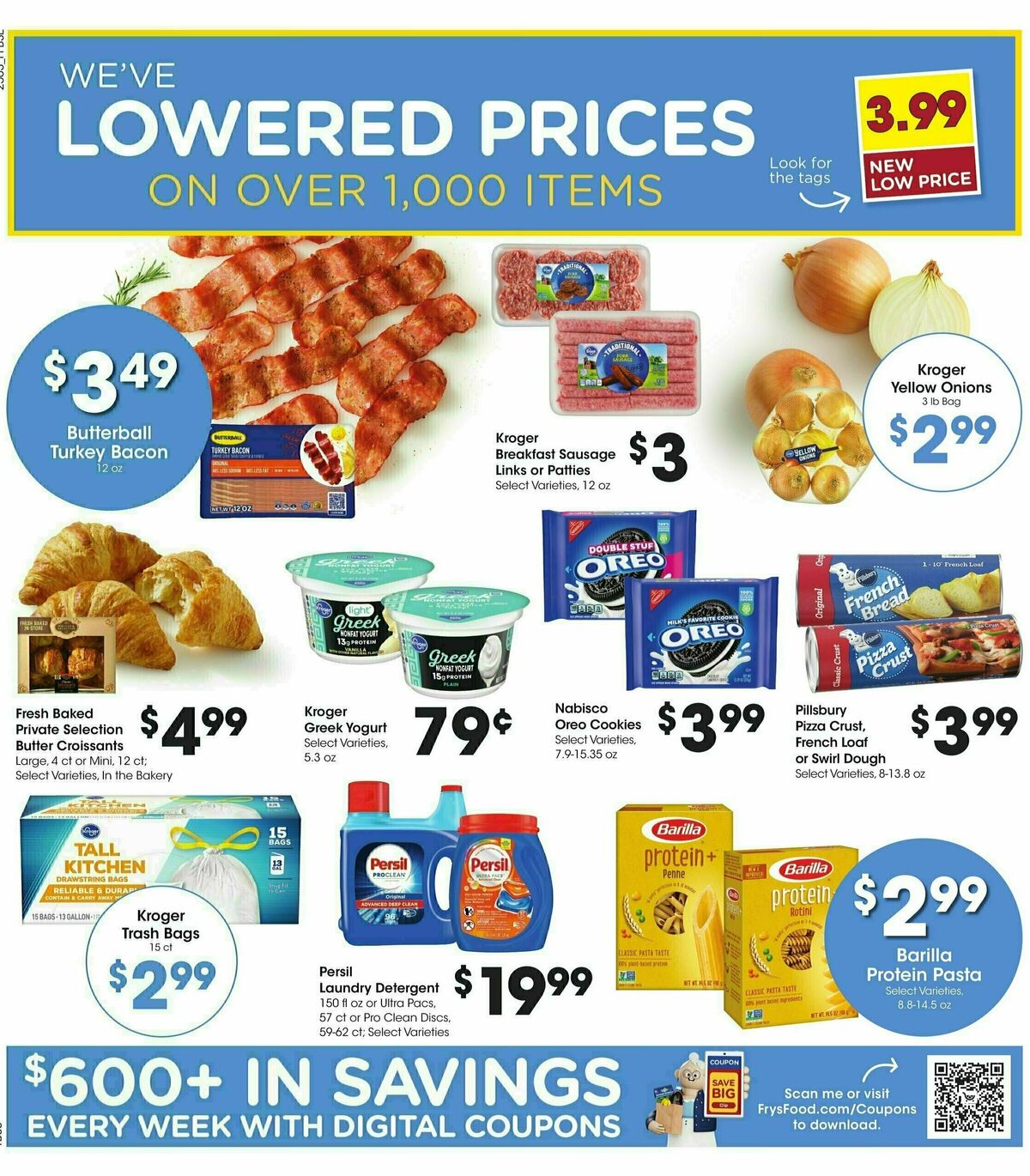 Fry's Food Weekly Ad from February 19