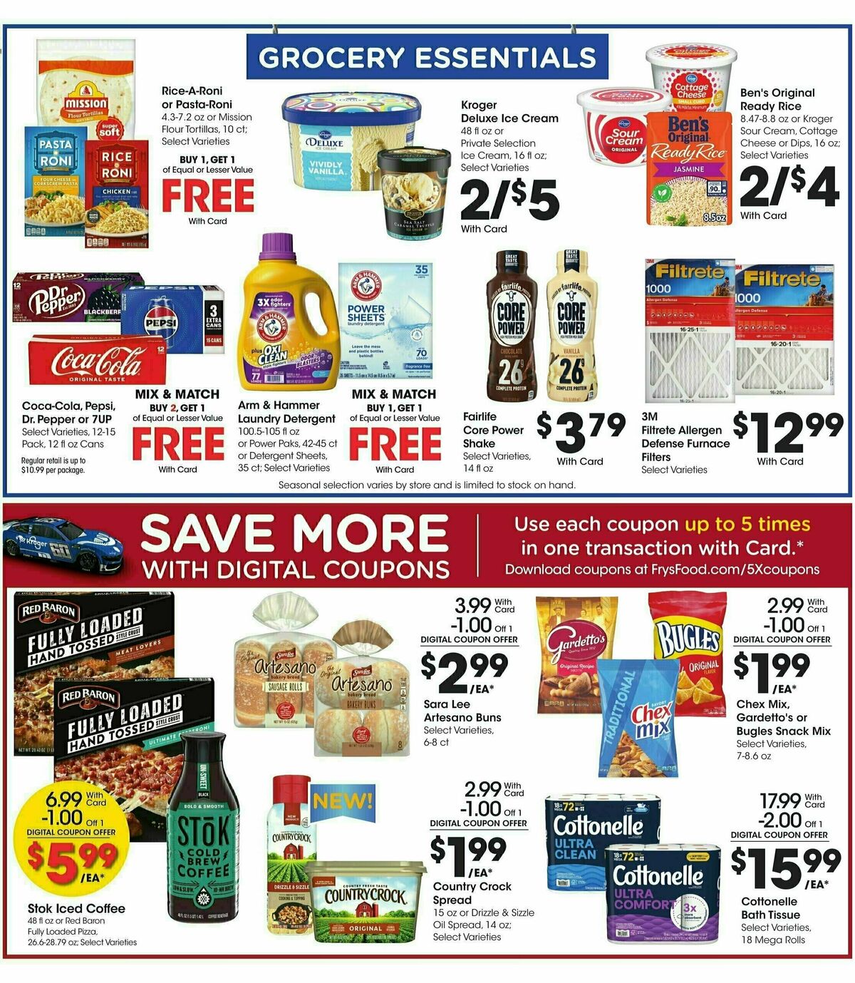 Fry's Food Weekly Ad from February 19