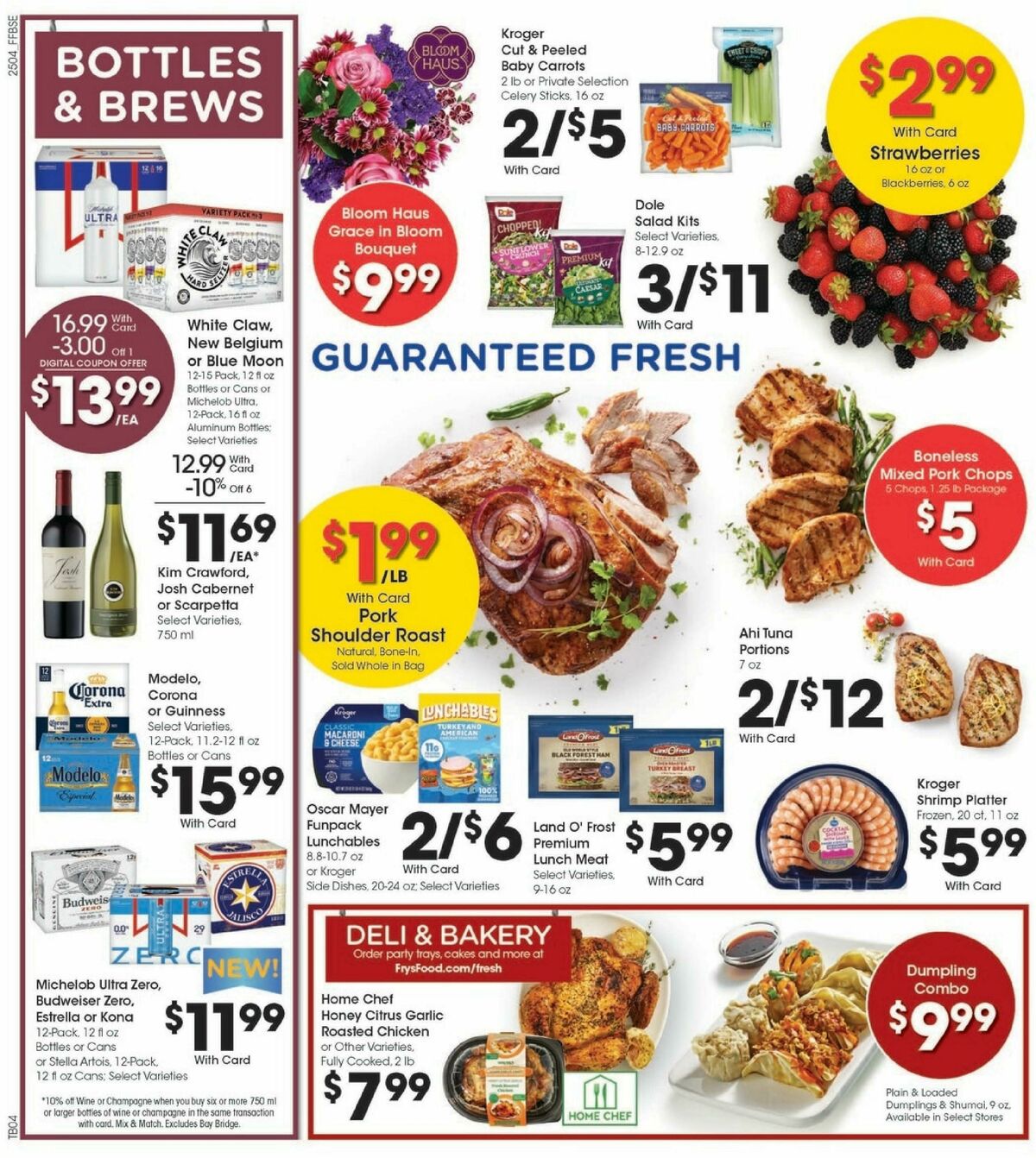 Fry's Food Weekly Ad from February 26