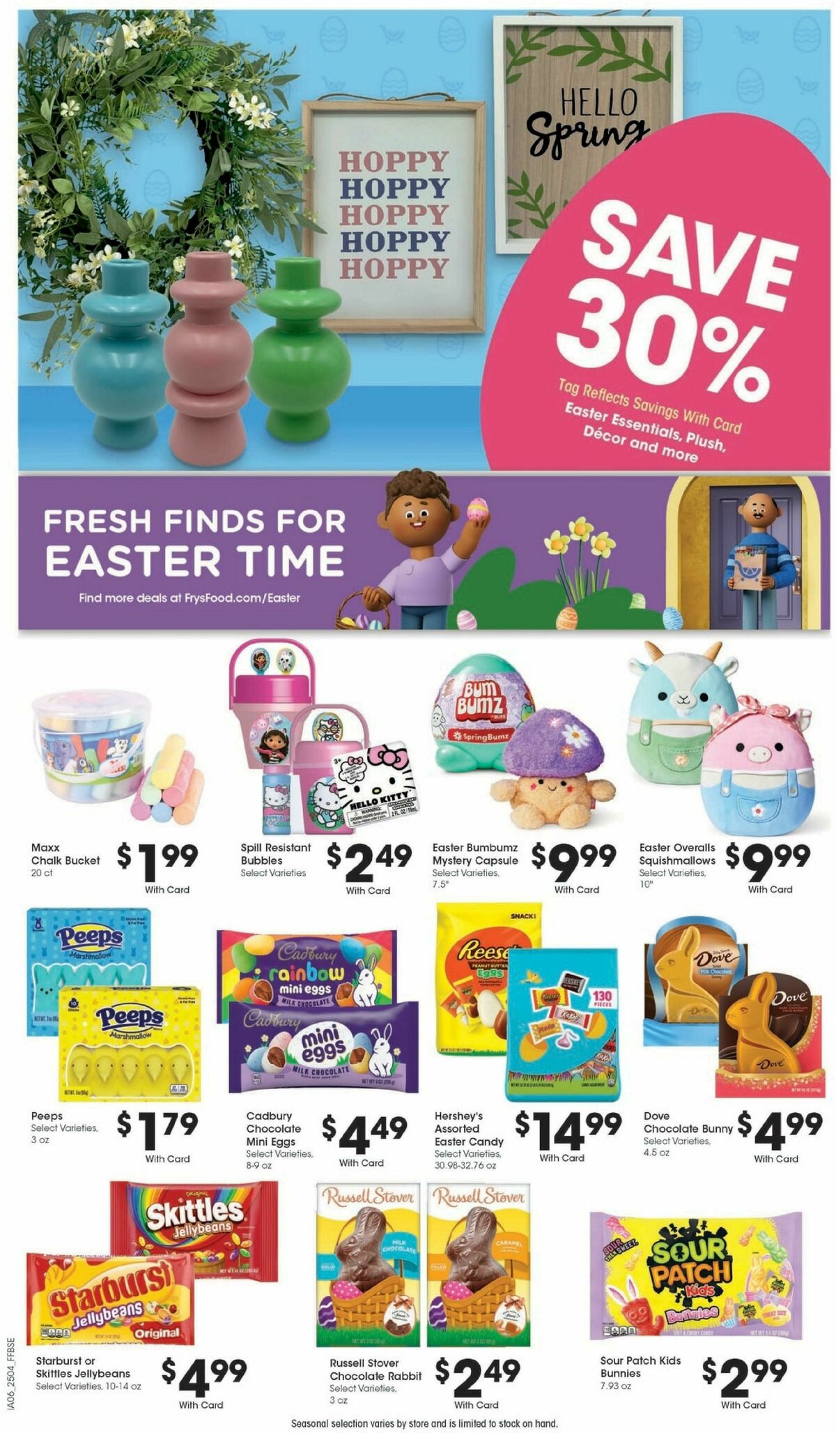 Fry's Food Weekly Ad from February 26