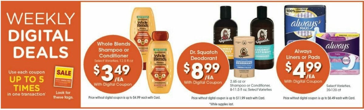 Fry's Food Weekly Ad from February 26