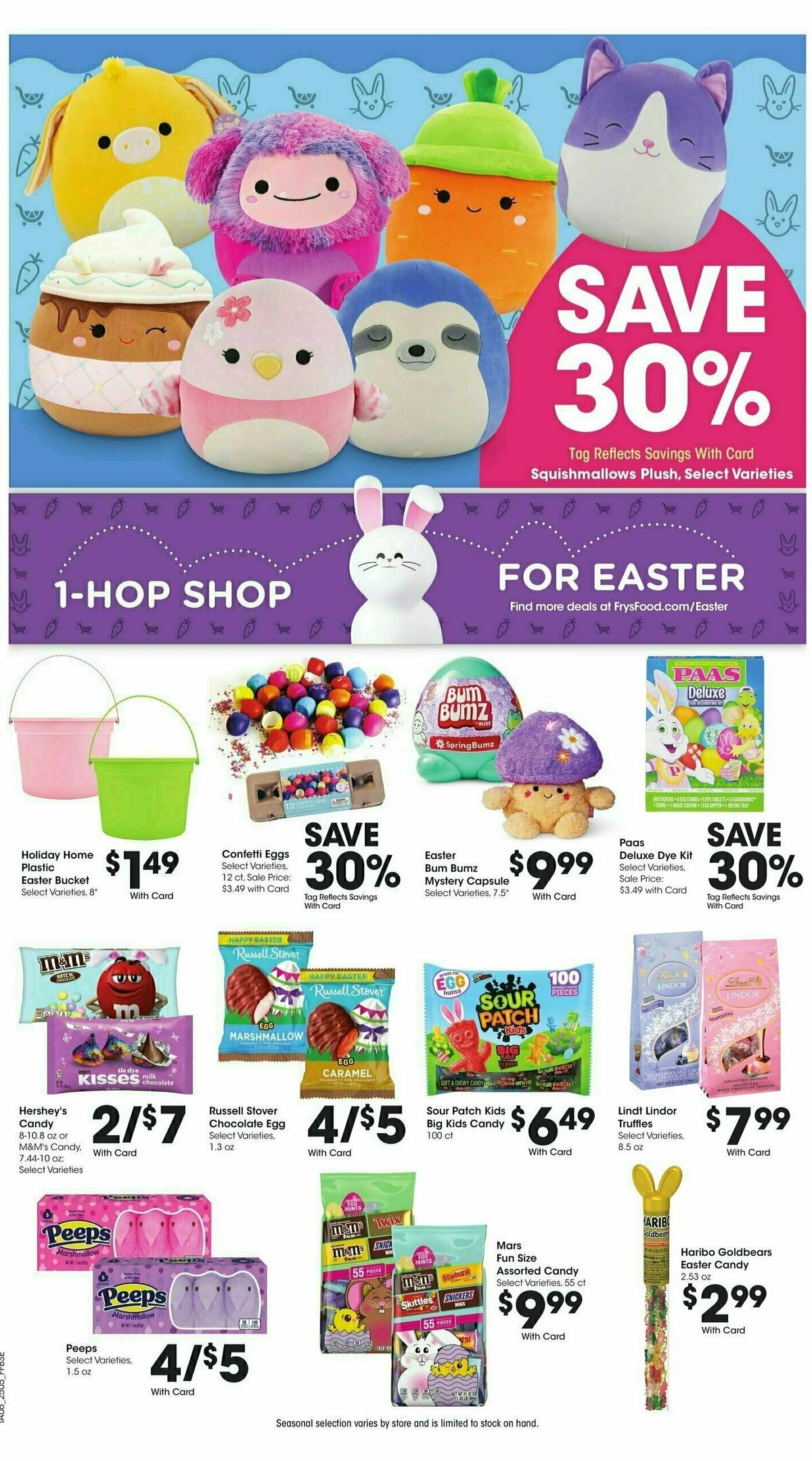 Fry's Food Weekly Ad from March 5