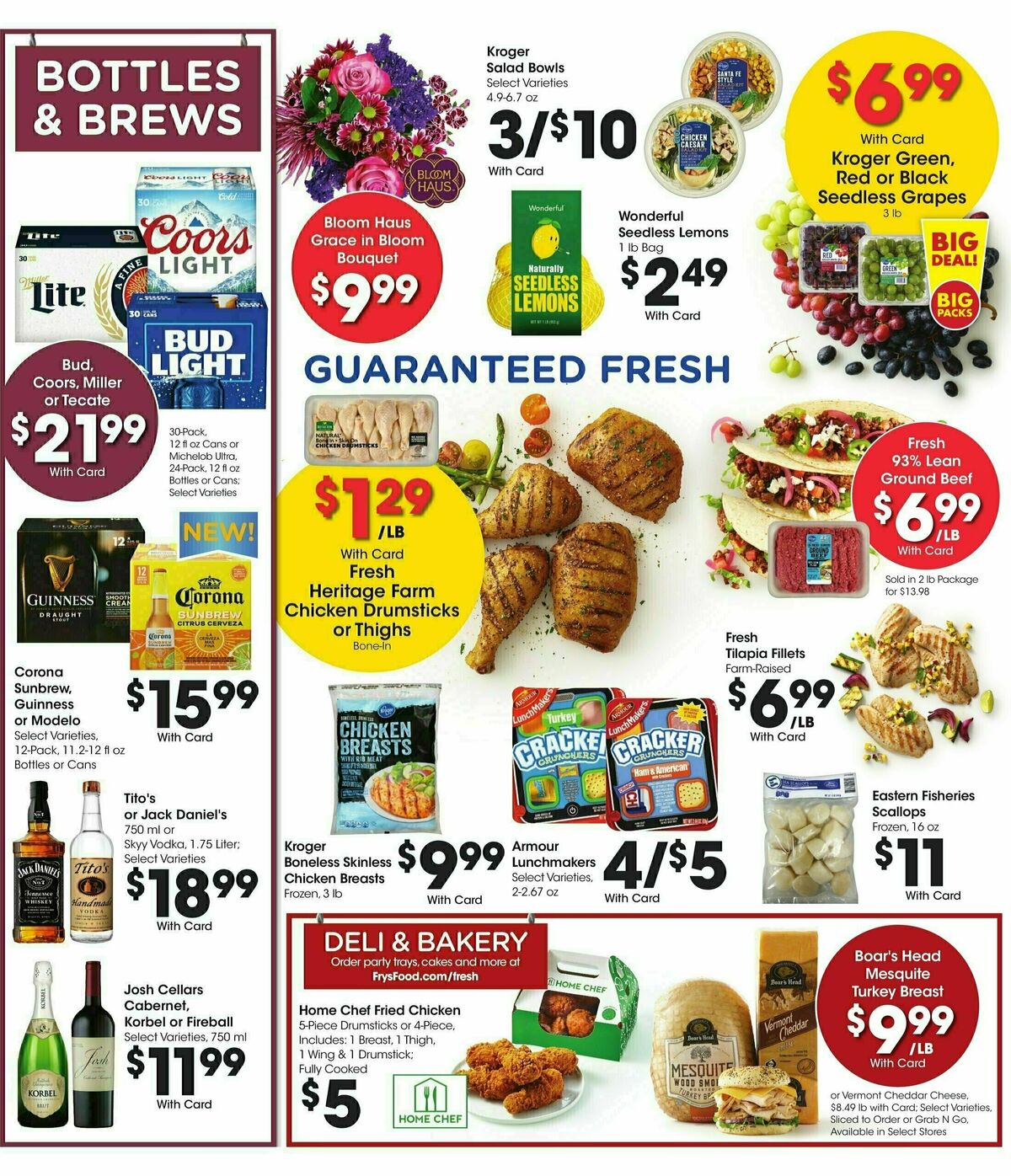 Fry's Food Weekly Ad from March 5