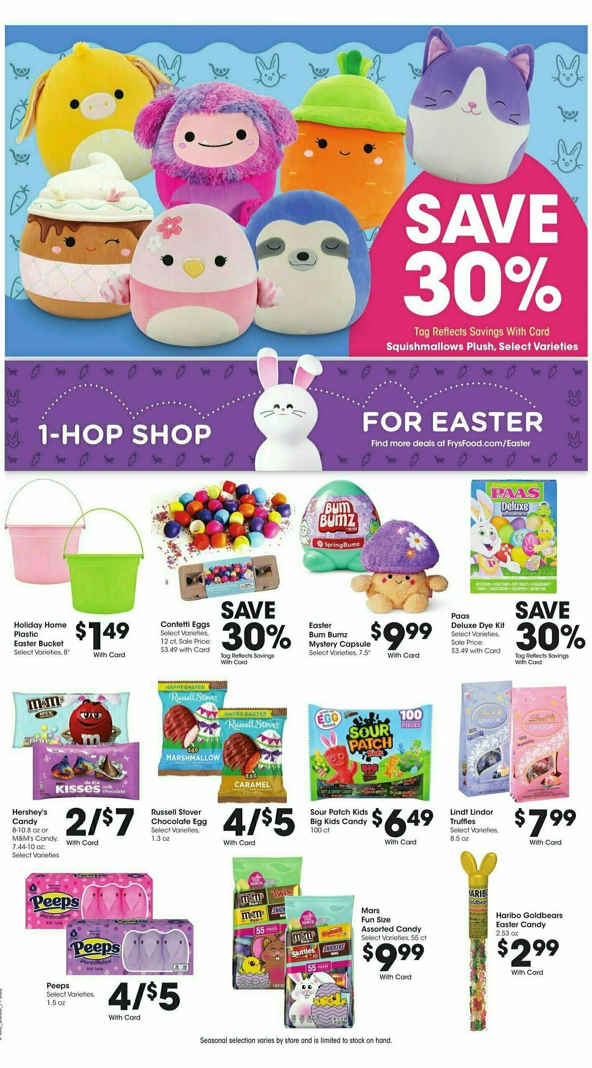 Fry's Food Weekly Ad from March 12