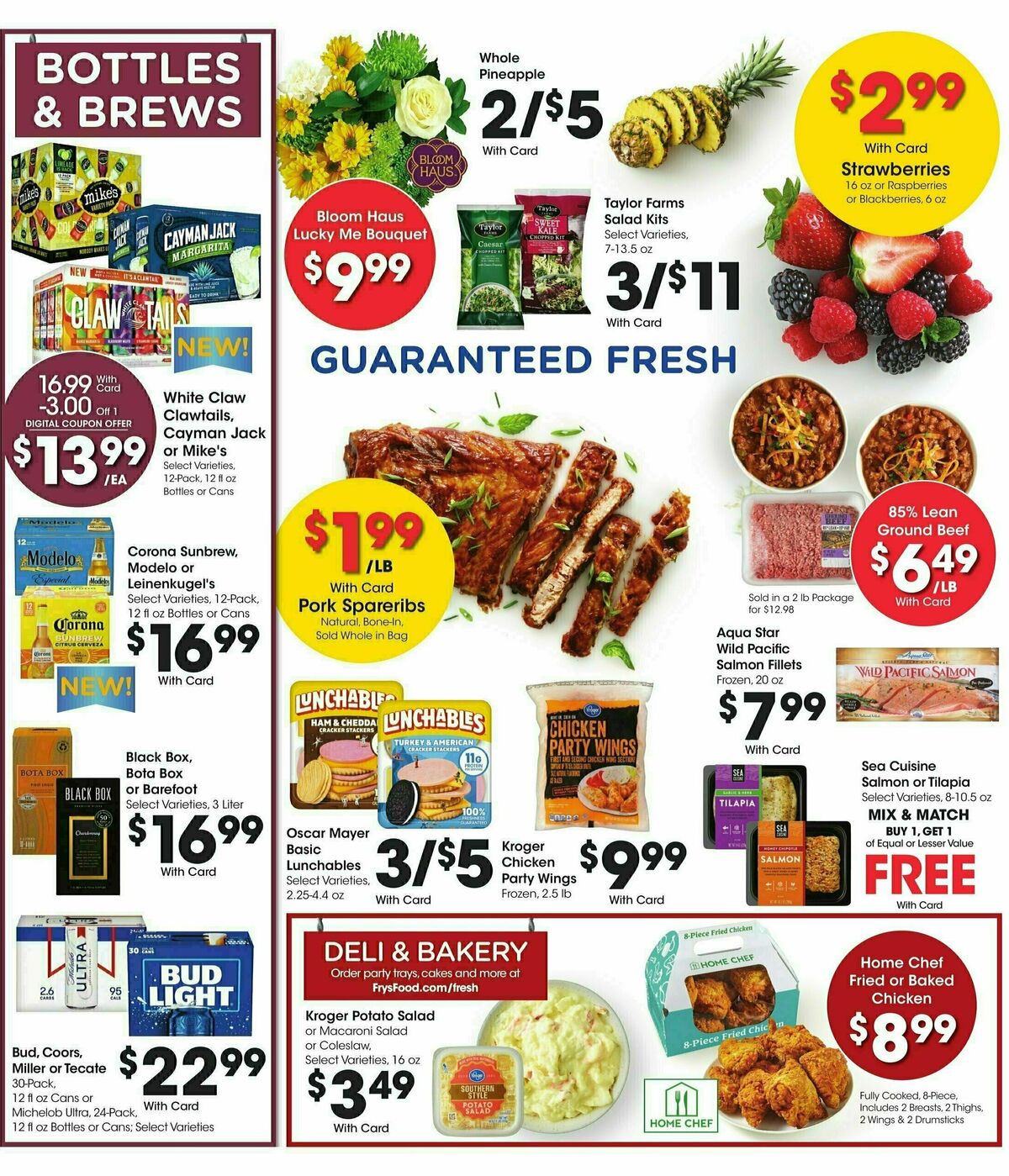 Fry's Food Weekly Ad from March 12